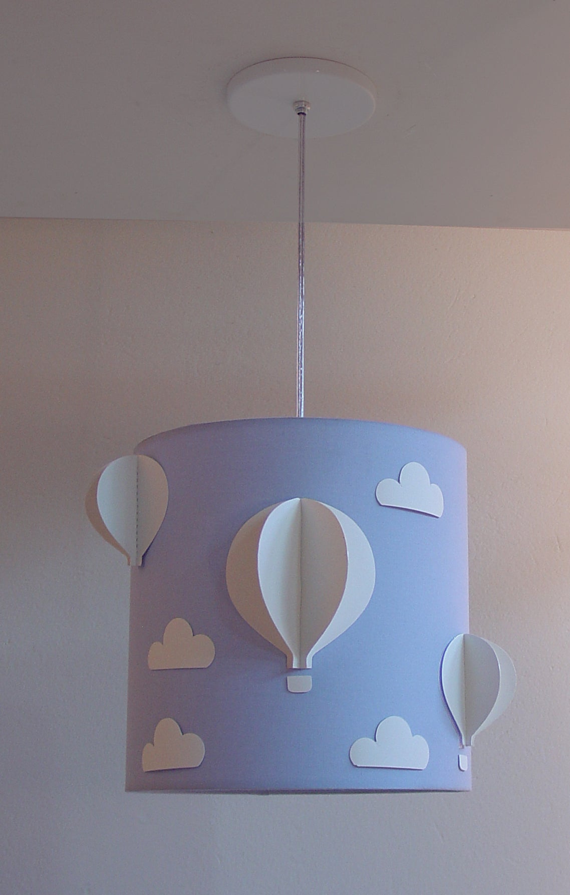 Luminária de Teto Pendente Infantil Balão 3D 25x25cm