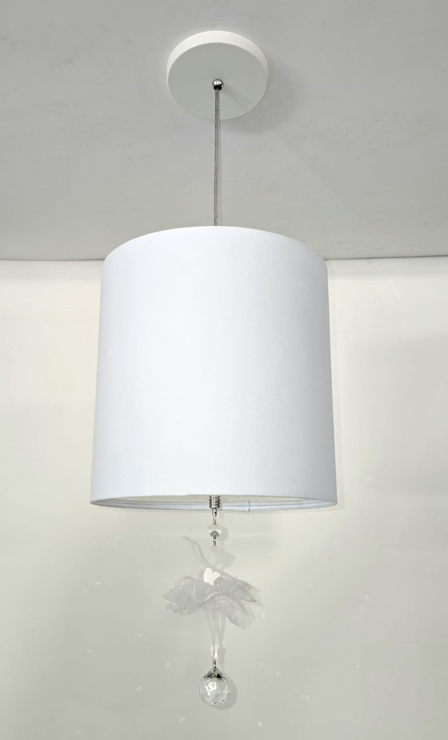 Lustre Pendente Bailarina 25x25 Quarto Infantil de Menina
