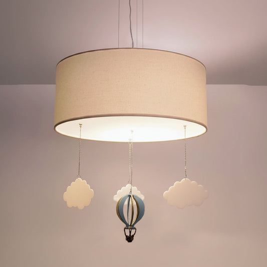 Luminária de teto Pendente Balão Cúpula 40x15cm