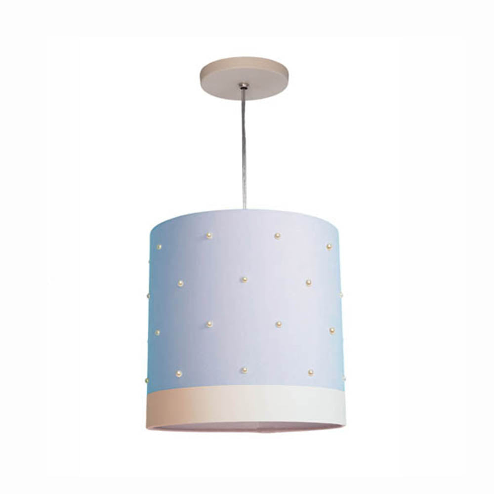 Lustre Pendente Infantil Pérolas - 25X25 Rosa
