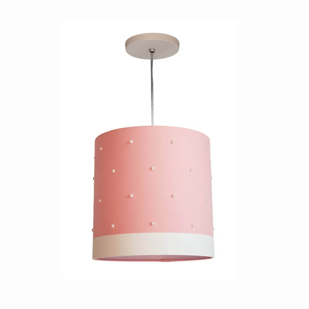 Lustre Pendente Infantil Pérolas 25X25